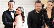 Hande Erçel ve Murat Dalkılıç, Merve Özbey'in düğünde karşılıklı dans etti