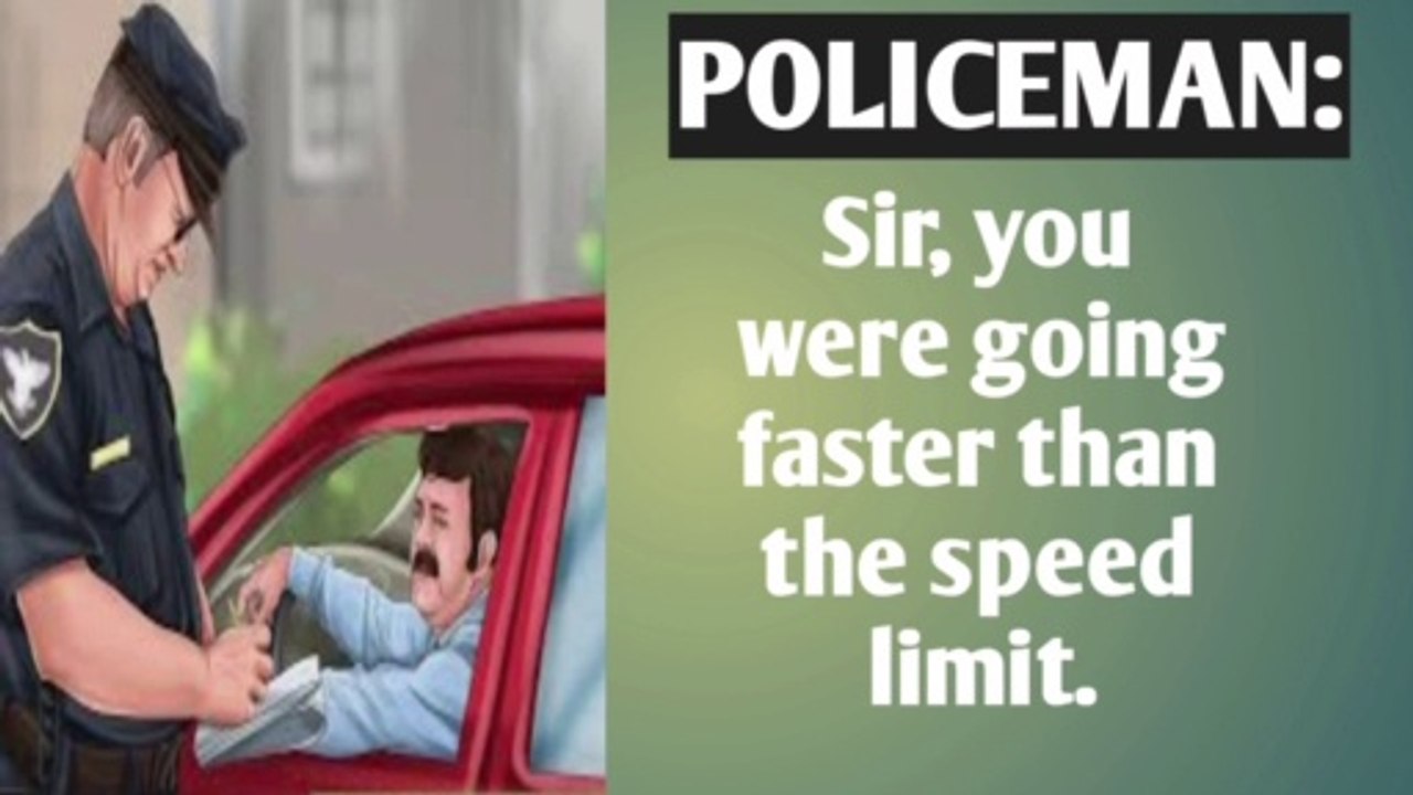 Fun time: The policeman and the teacher