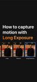 How to capture motion with the Long Exposure effect on iPhone, iPad, and iPod touch — Apple Support