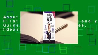 About For Books  Head First Agile: A Brain-Friendly Guide to Agile Principles, Ideas, and