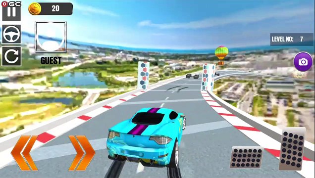 Impossible Track Car Driving Stunt Games 2020 - Rush Car Driver Simulator - Android GamePlay