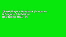 [Read] Player's Handbook (Dungeons & Dragons, 5th Edition)  Best Sellers Rank : #5