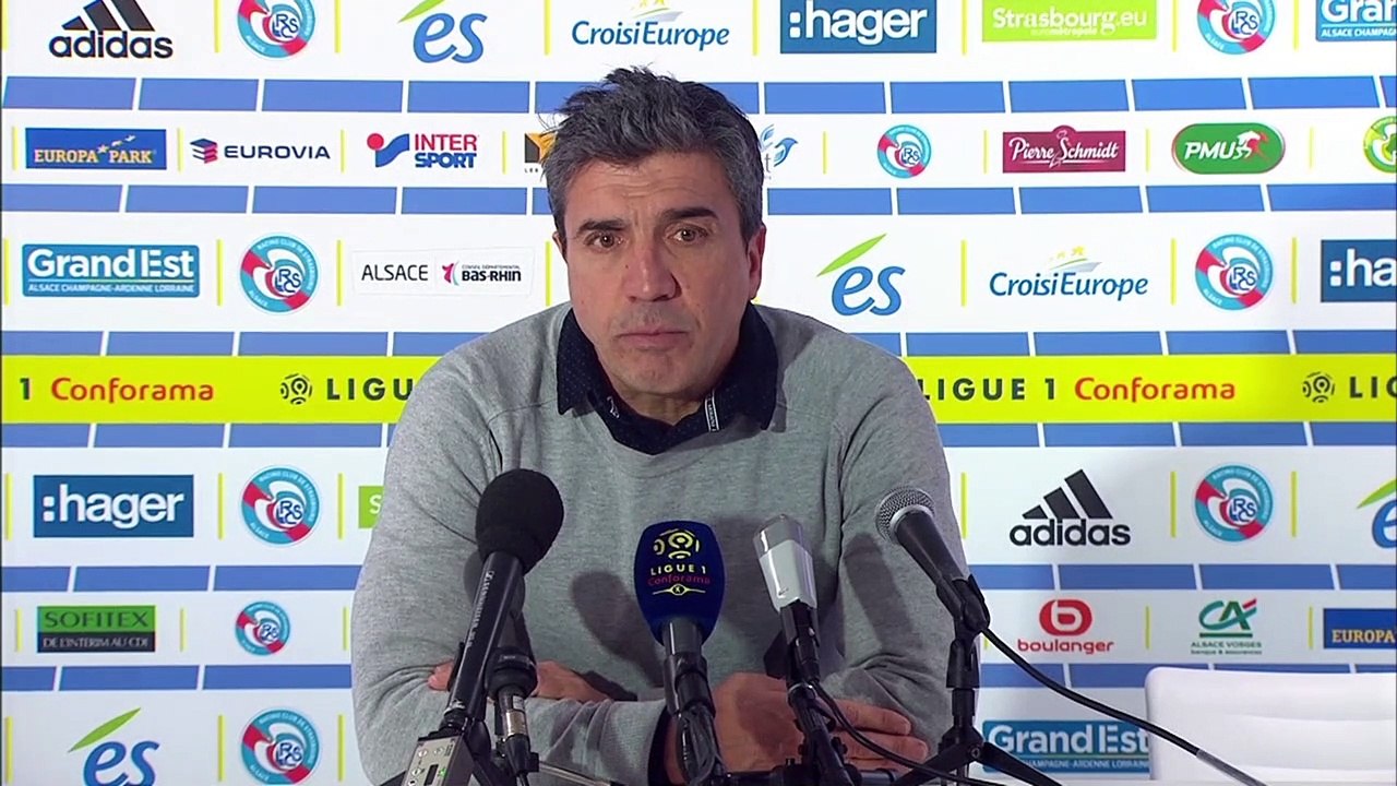 RCSA-SDR (3-0) : la conférence de David Guion