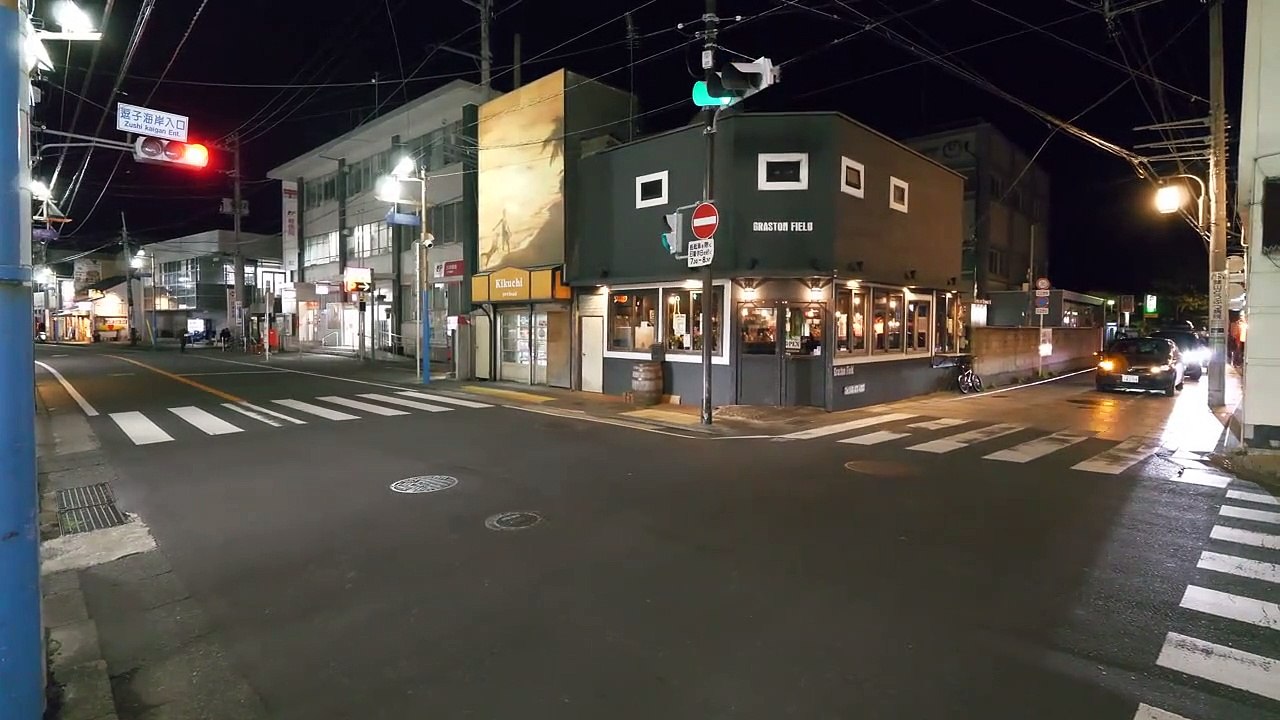 Night walk in Zushi