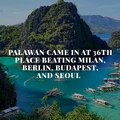 Palawan Named One of The World's Most Instagrammable Places in 2020