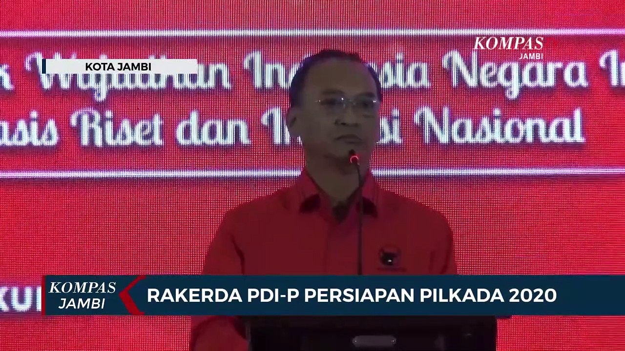 Rakerda PDI-P Persiapan Pilkada 2020