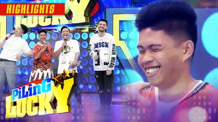 John Lloyd chooses the girl he is courting over 2 million pesos | It's Showtime Piling Lucky