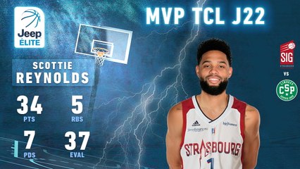 MVP TCL - Jeep® ÉLITE J22 - Scottie Reynolds (Strasbourg)