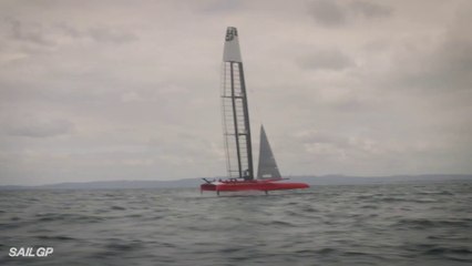 SailGP 2020 : Behind the Scenes at Sea Trials with Ed Leigh