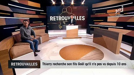 Les larmes d'un papa en découvrant le message vidéo de son fils avec qui il est fâche depuis 10 ans, hier soir en direct dans Retrouvailles sur NRJ12