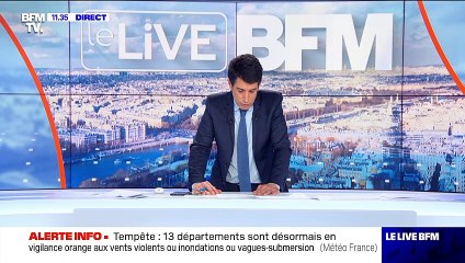 Ciara: encore 13 départements en alerte - 10/02