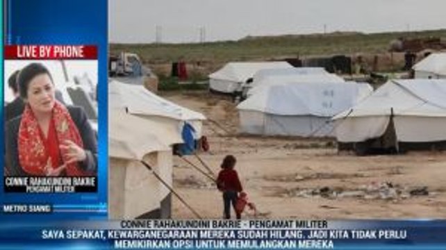 Pemerintah Diminta Tegas Tolak Pemulangan WNI Eks ISIS