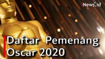 Video Para Pemenang Oscar 2020, Parasite Borong Piala