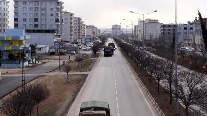 Sınır birliklerine askeri sevkiyat sürüyor - KİLİS