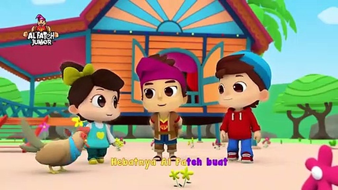 Omar & Hana X Al Fateh _ Omar & Hana Suka Al Fateh Junior _ Video Rasmi )