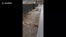 Millions spent on flood defences prove useless as West Yorkshire river bursts its banks