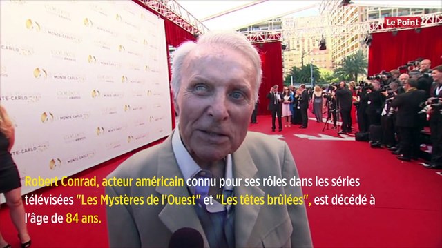 Robert Conrad : disparition du mythique James West des « Mystères de l’Ouest »