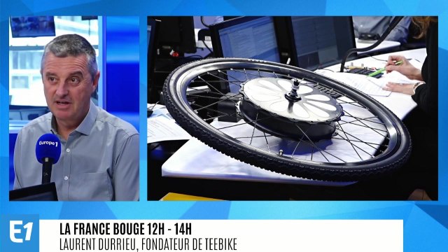 La France bouge : Laurent Durrieu, fondateur de TeeBike, roue de vélo électrique