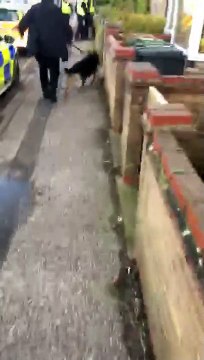 Police drugs raid in Star Road