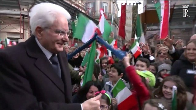 Mattarella visita la Cattedrale di Santa Maria Assunta (10.02.20)