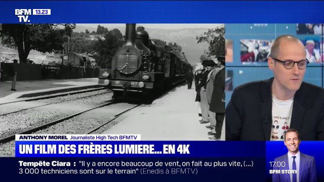 Grâce à l'intelligence artificielle, on peut désormais visionner un film des Frères Lumière en 4K