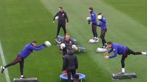 El Atlético se prepara para Mestalla