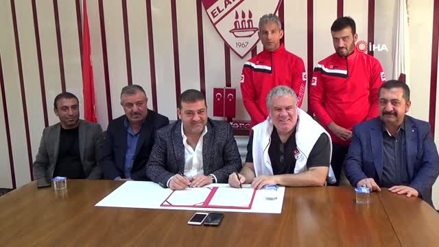 Elazığspor'da Levent Eriş imzayı attı