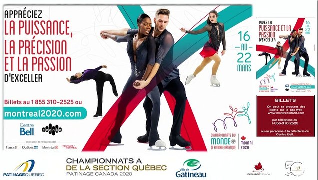 CSA 2020 - Pré-Novice Dames prog. Libre, Senior Danse prog. Libre & Senior Dames prog. Court