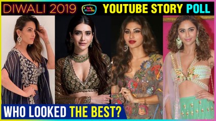 YouTube Story Poll | BEST DRESSED Title | Karishma Tanna Vs Anita Vs Krystle D'souza Vs Mouni Roy