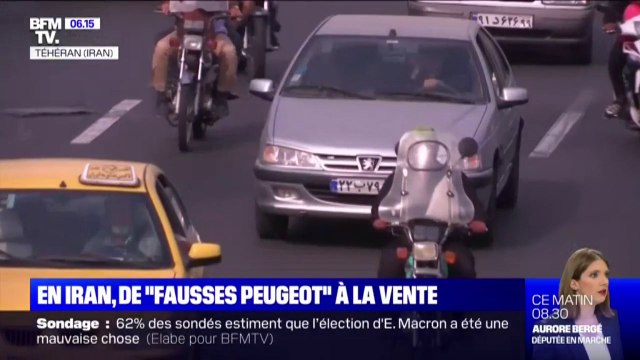En Iran, de fausses Peugeot circulent depuis le retrait de PSA du pays