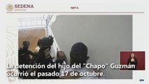 El momento en el que las autoridades mexicanas detienen a Ovidio Guzmán
