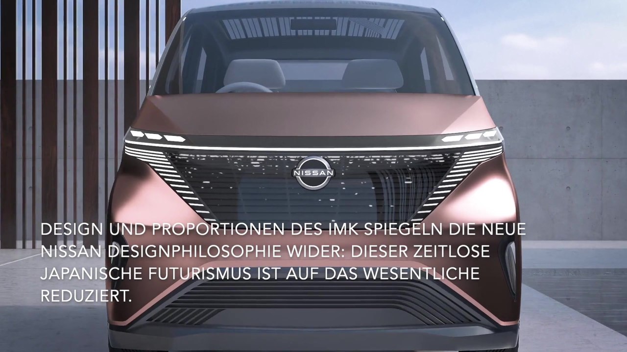 Der Nissan IMk concept - Die kraftvolle Präsenz des zeitlosen japanischen Futurismus