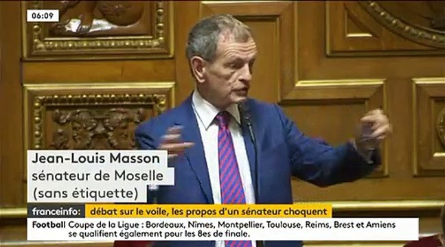 Révolte au Sénat quand un sénateur compare les mères voilées en sortie scolaire à des sorcières d'Halloween : Si elles ne sont pas contentes qu'elles rentrent chez elles !