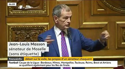 Révolte au Sénat quand un sénateur compare les mères voilées en sortie scolaire à des "sorcières d'Halloween" : "Si elles ne sont pas contentes qu'elles rentrent chez elles !"
