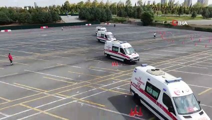 İstanbul’un ambulans sürücülerinin zorlu eğitimi