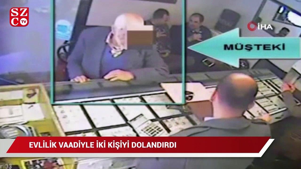 Evlilik vaadiyle kandırdı, önce kameralara sonra da polise yakalandı