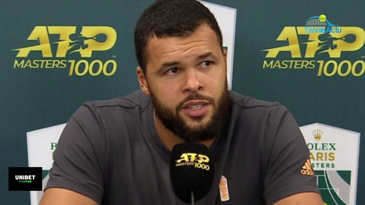 Rolex Paris Masters 2019 - Jo-Wilfried Tsonga chante : "Merci Jojo, Merci Jojo... !"