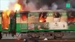 Au moins 65 morts dans l'incendie d'un train au Pakistan