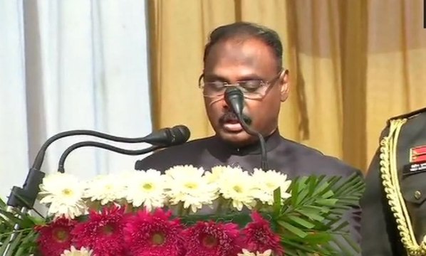 Girish Chandra Murmu takes oath as the first Lt. Governor of Jammu and Kashmir | OneIndia News