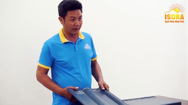 Ngói Màu Nhật Bản Cao Cấp ISORA Là Loại Ngói Tốt Nhất và Bền Màu và Nhe Cho Nhà mái Thái