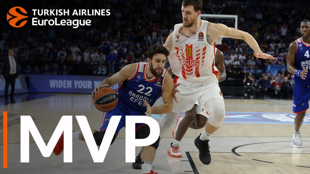 Turkish Airlines EuroLeague Regular Season Round 5 MVP: Vasilije Micic, Anadolu Efes Istanbul