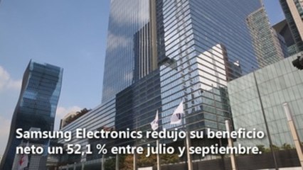Samsung reduce su beneficio neto un 52,1 % interanual