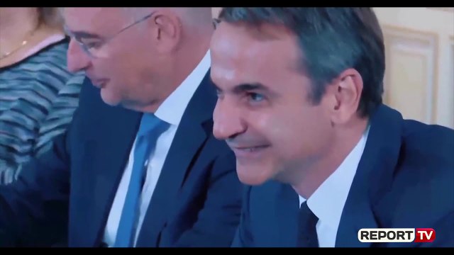 Report TV - Greqi/ Rama takon në Athinë homologun Kyriakos Mitsotakis