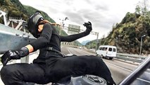 Une célèbre Instagrameuse se crash à plus de 180 km/h au guidon de sa moto