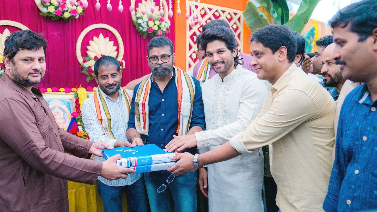 #AA20 Movie LAunch | Allu Arjun - Sukumar Movie...