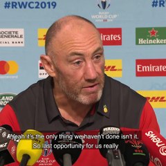 Robin McBryde on facing the All Blacks