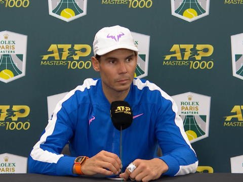 Rolex Paris Masters - Nadal : Je savais que Mannarino était dangereux sur cette surface