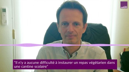 James Chéron, maire de Montereau (UDI) : "La mise en place du menu végétarien n'est pas compliquée en termes de restauration pure"