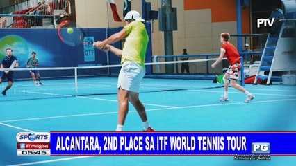 Alcantara, 2nd place sa ITF World Tennis Tour