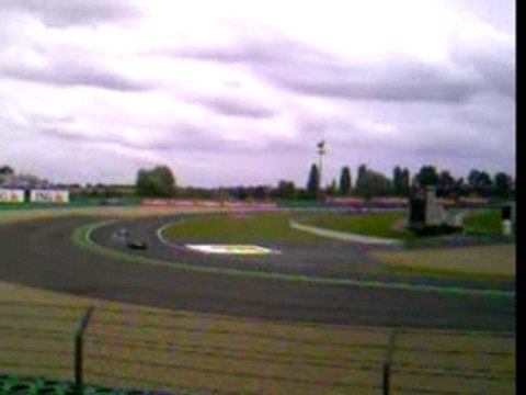 depart du GP de F1 a Magny-Cours en 2007